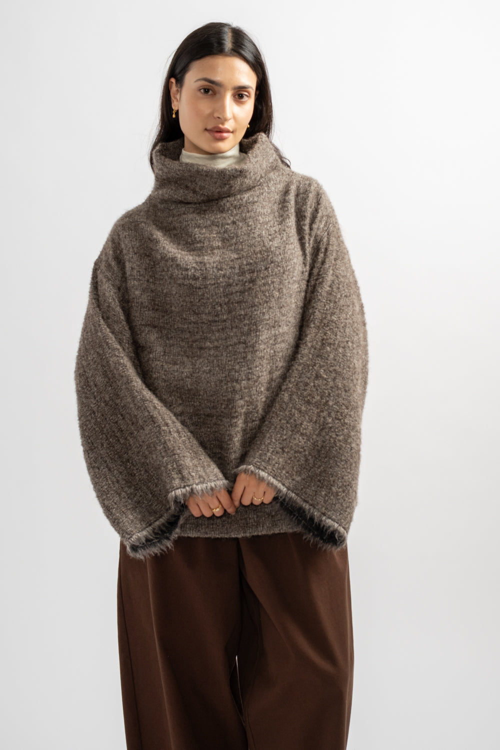 Alpaca Tube Top Beige