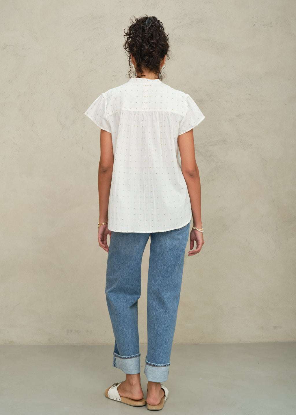 Rita Woven S/S Top