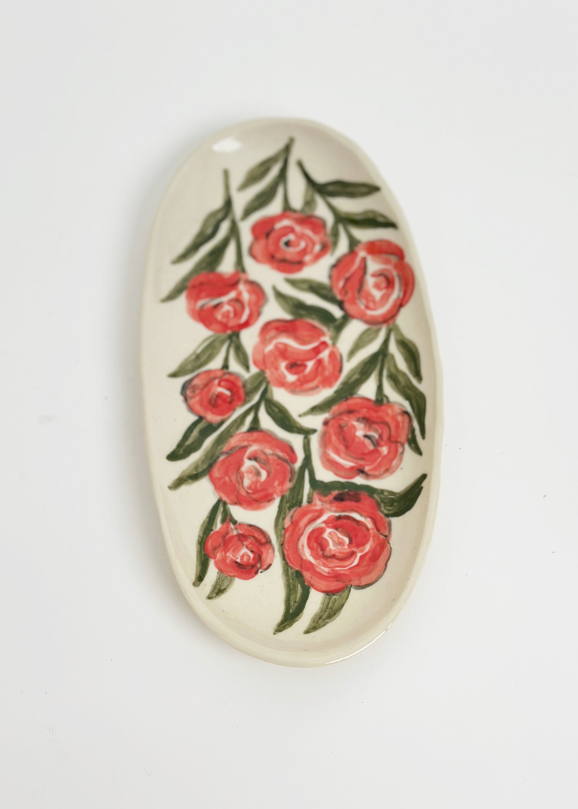 Floral Oval Platters