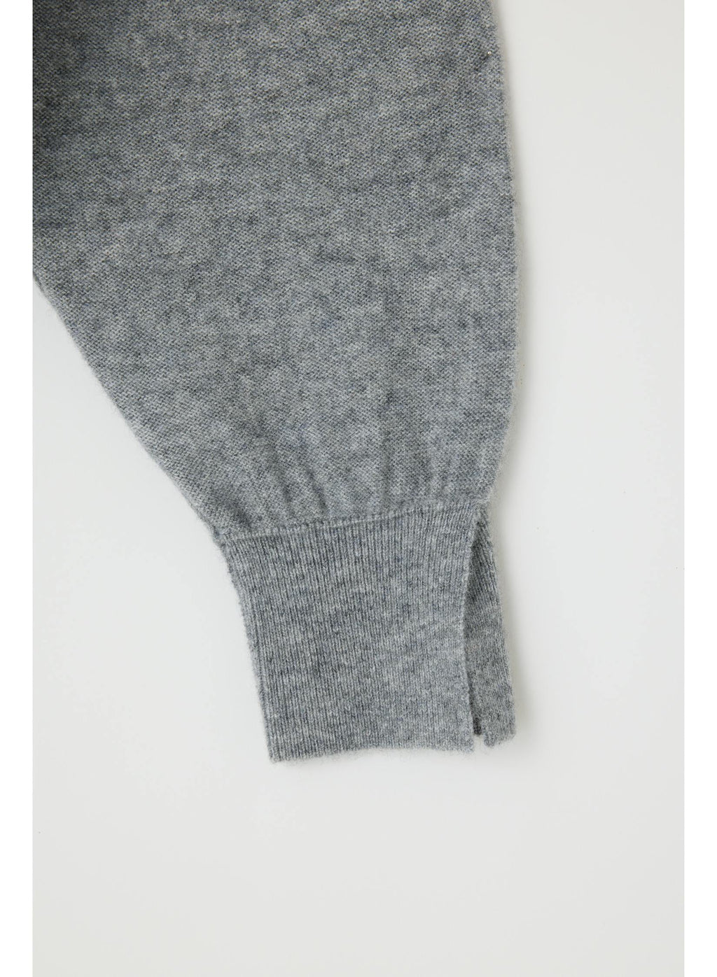 Henry  Light Gray Sweater with tiny gold buttons