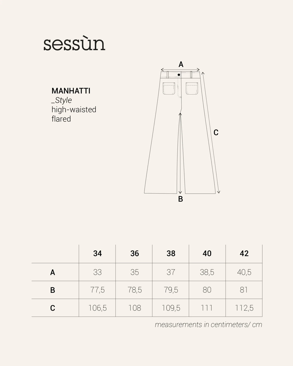 Manhatti Pant Carbonella