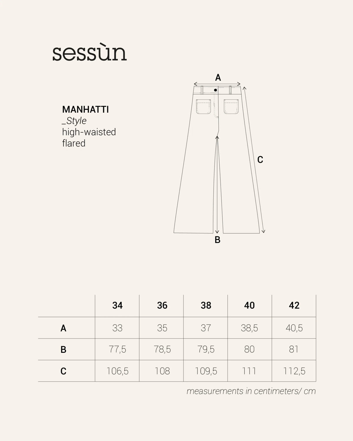 Manhatti Pant Carbonella