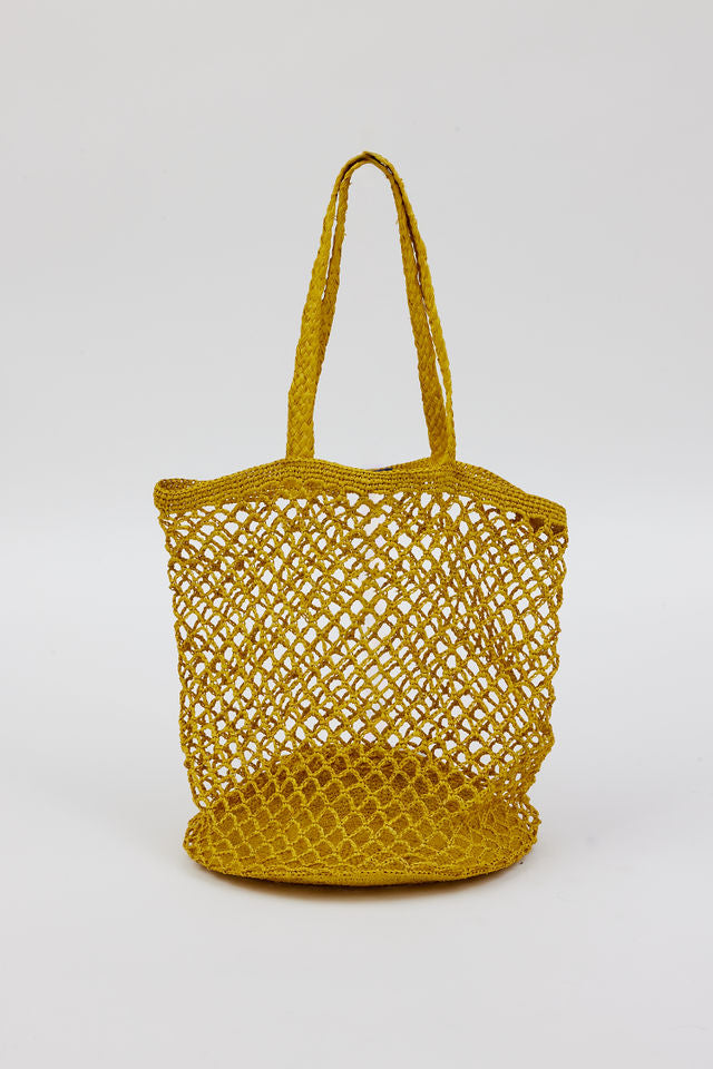 Fisherman Tote - Yellow