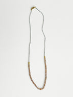 Natural Zircon Gold Vermeil Necklace