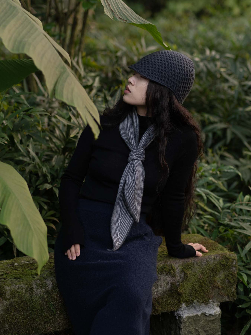 Sailor Rib Neck Scarf