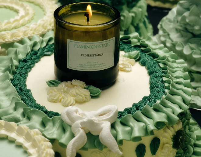 Prinsesstarta Candle