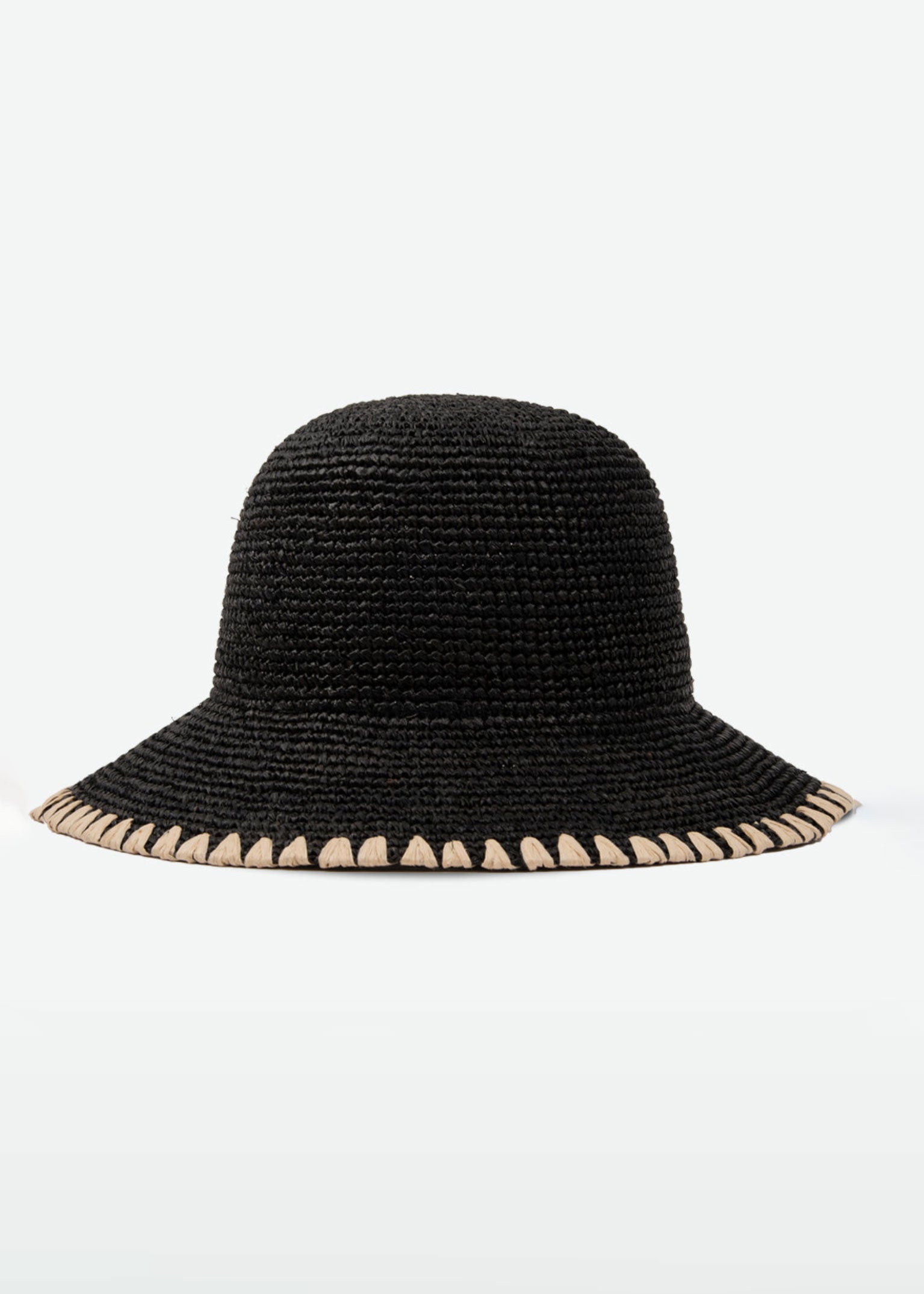 Gabi Whip Bucket Hat - Black