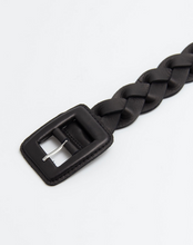 Load image into Gallery viewer, Trenza Belt Black
