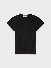 Load image into Gallery viewer, Linen Gauze Ribbed Tee
