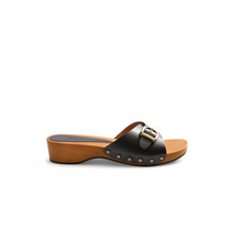 Load image into Gallery viewer, Buckle Clogs - Black
