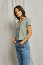 Load image into Gallery viewer, Alanis Recycled Cotton V Neck
