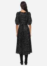 Load image into Gallery viewer, Sophia Burnout Velvet Dress
