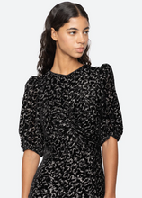 Load image into Gallery viewer, Sophia Burnout Velvet Dress
