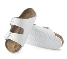 Load image into Gallery viewer, Arizona Soft White Leather Sandal
