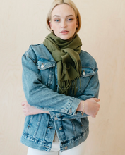 Load image into Gallery viewer, Lambswool Oversized Scarf
