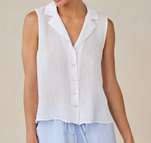 Load image into Gallery viewer, Sleeveless Button Down

