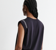 Load image into Gallery viewer, Miles Tee Solid Black
