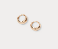 Baby Alpha Hoop - Gold