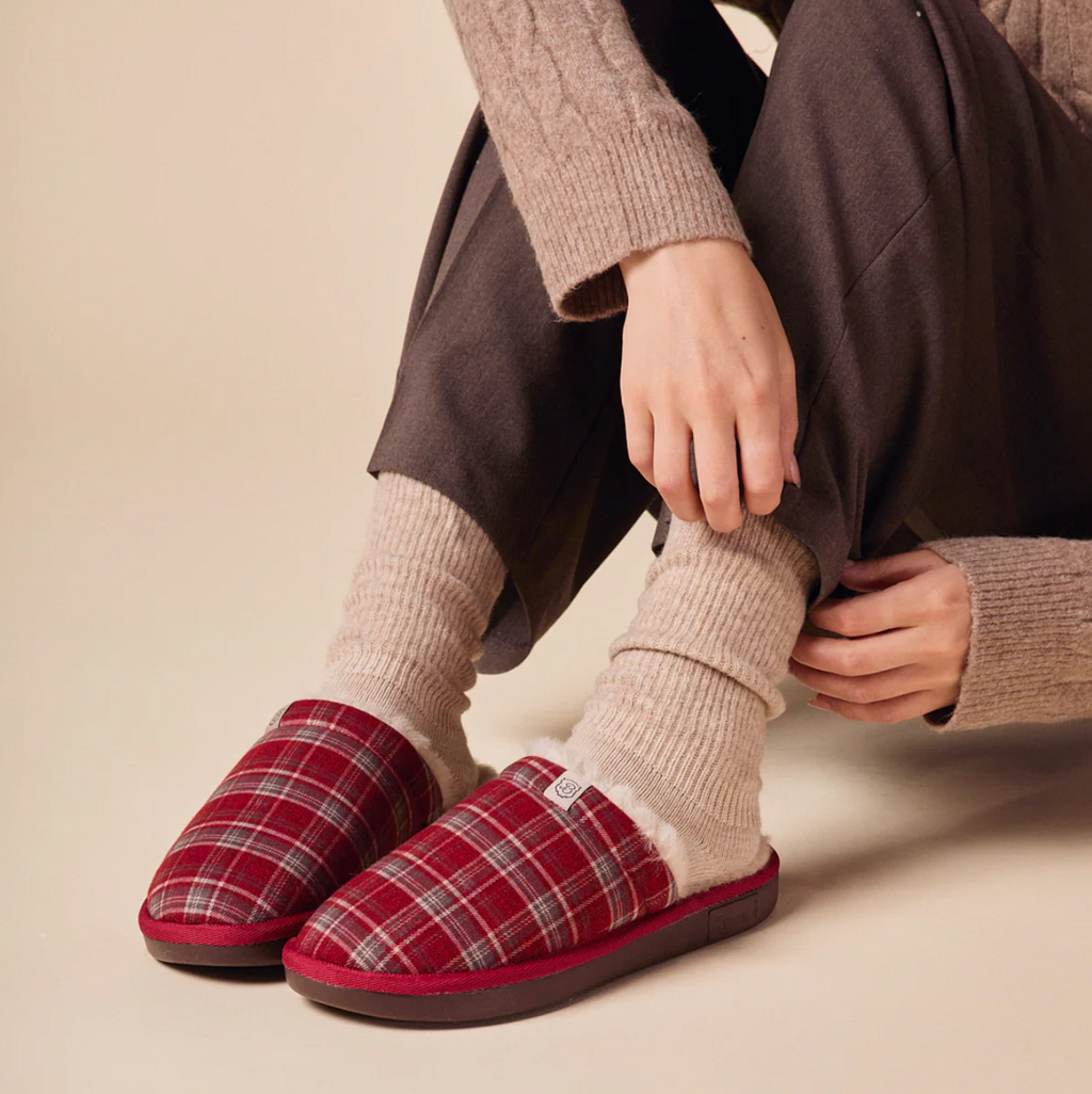 Essential Plaid Shearling