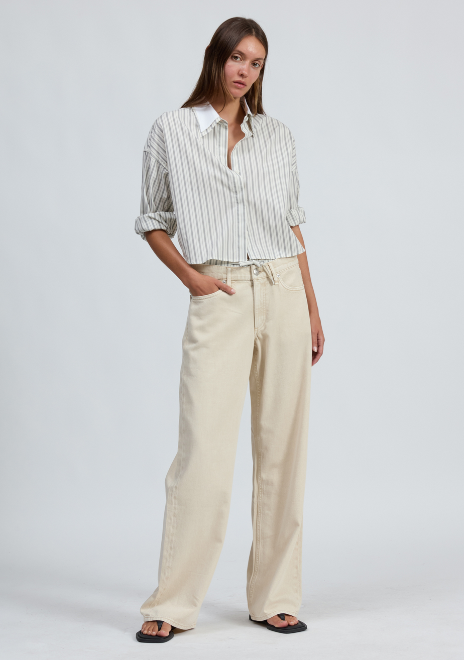 Marin Stripe Layered Shirt