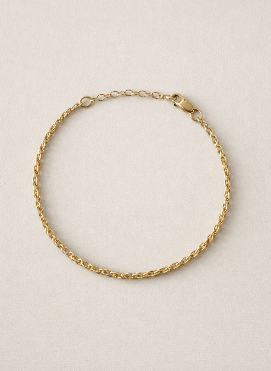Marée Rope Bracelet Gold