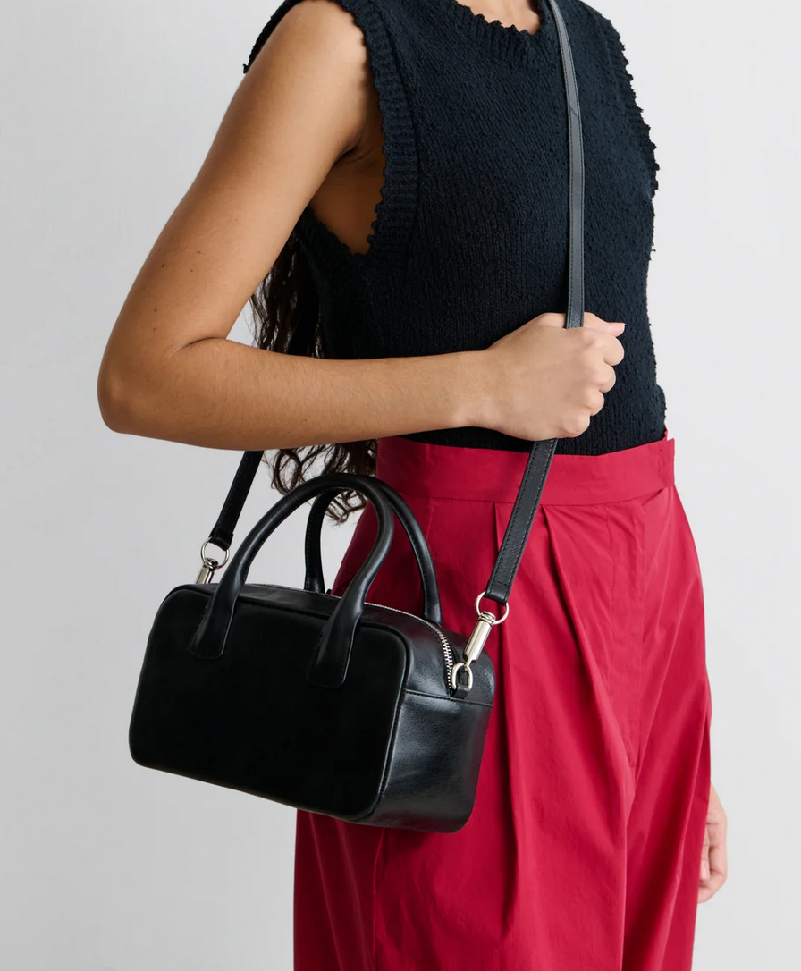 Brynd Small Box Bag - Black