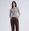 Knit Stripe Cardigan