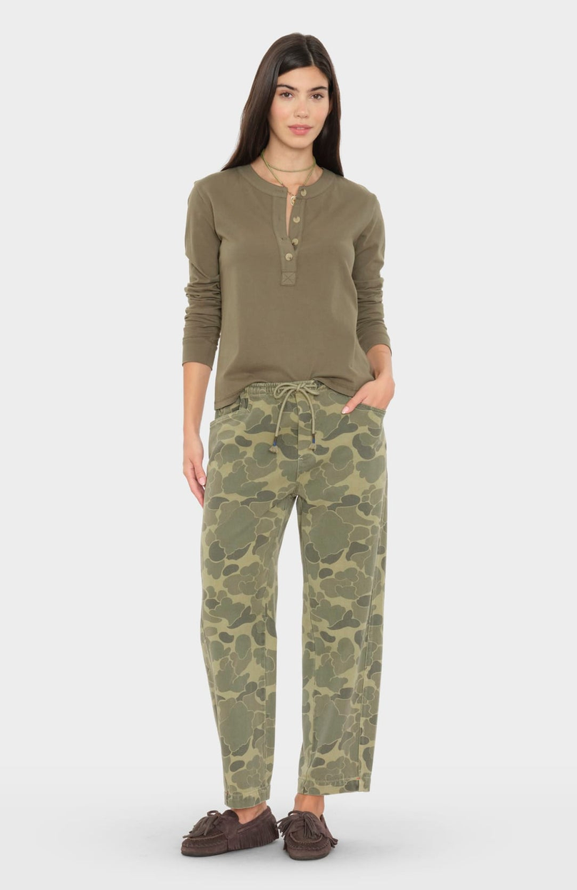 Baxter Pant Camo Green