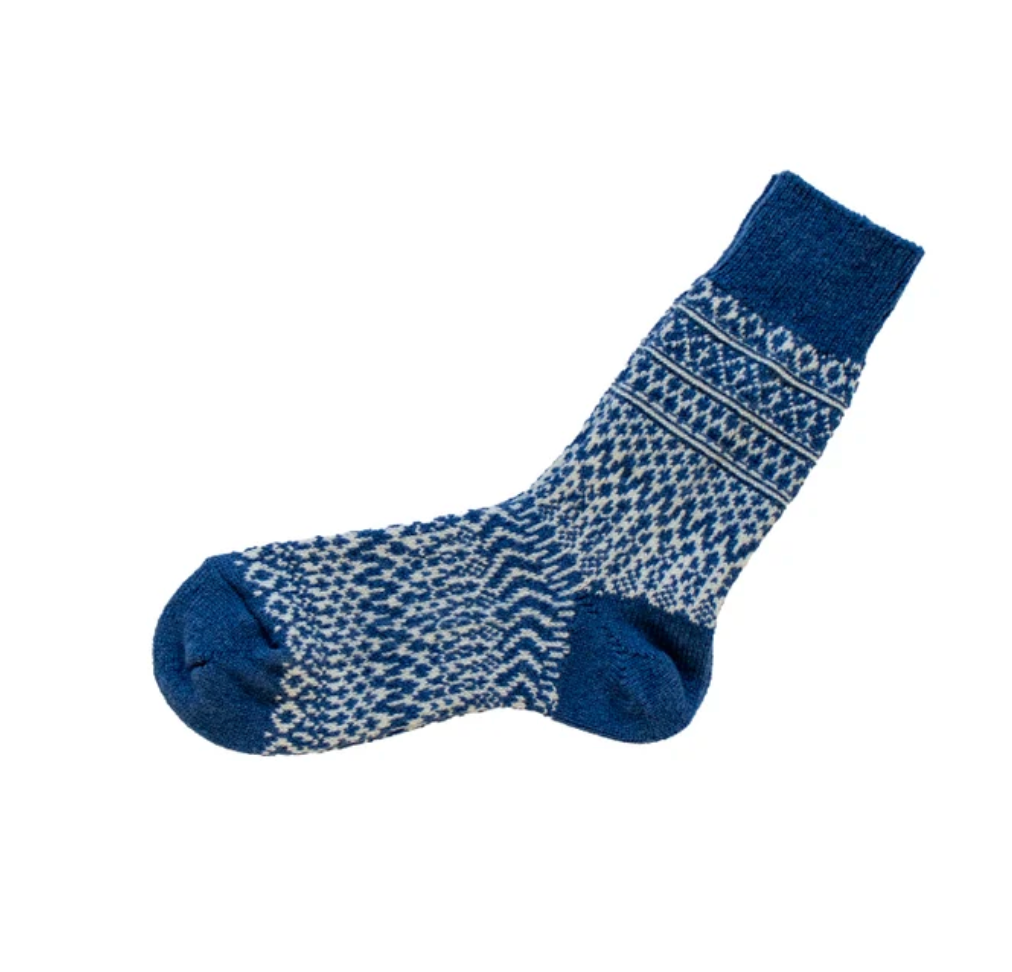 Wool Jacquard Socks
