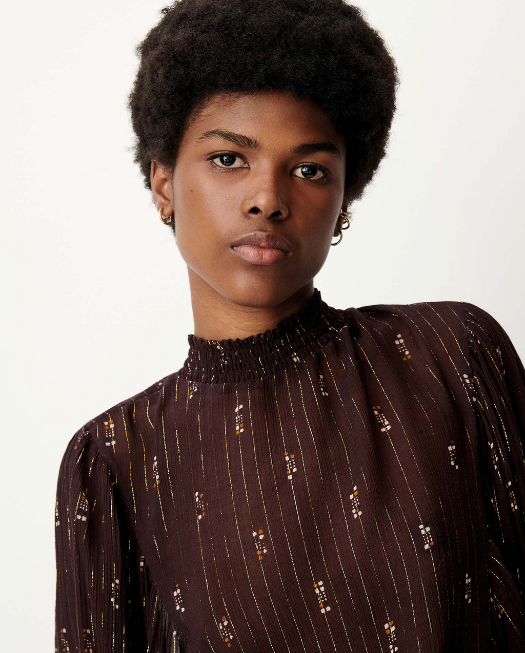 Duchess Blouse Coffea Domiu