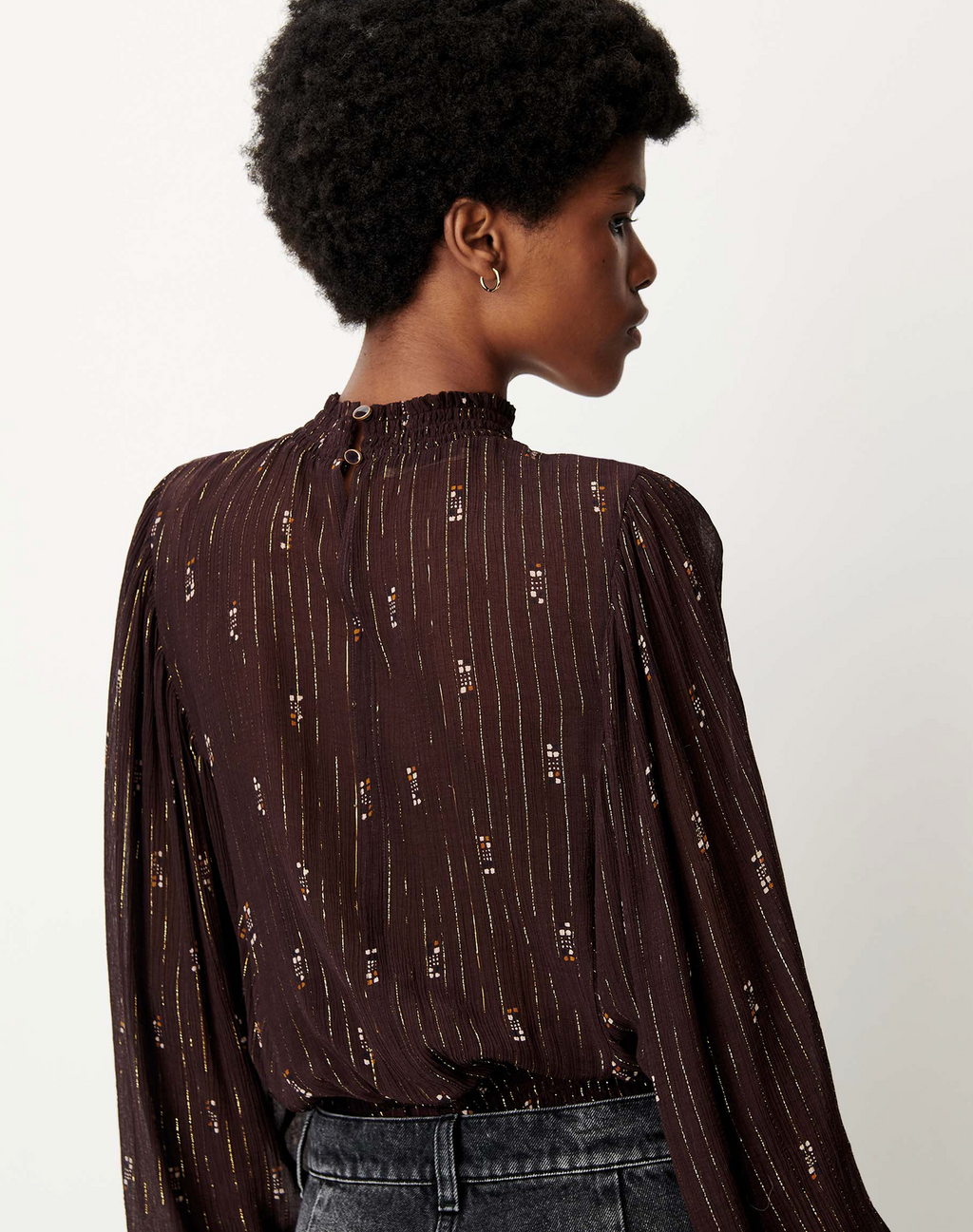 Duchess Blouse Coffea Domiu