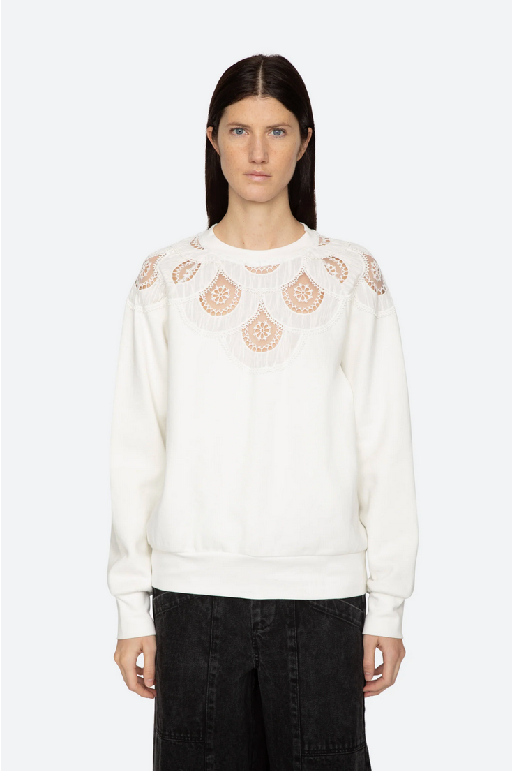 Drea Embroidery Sweatshirt