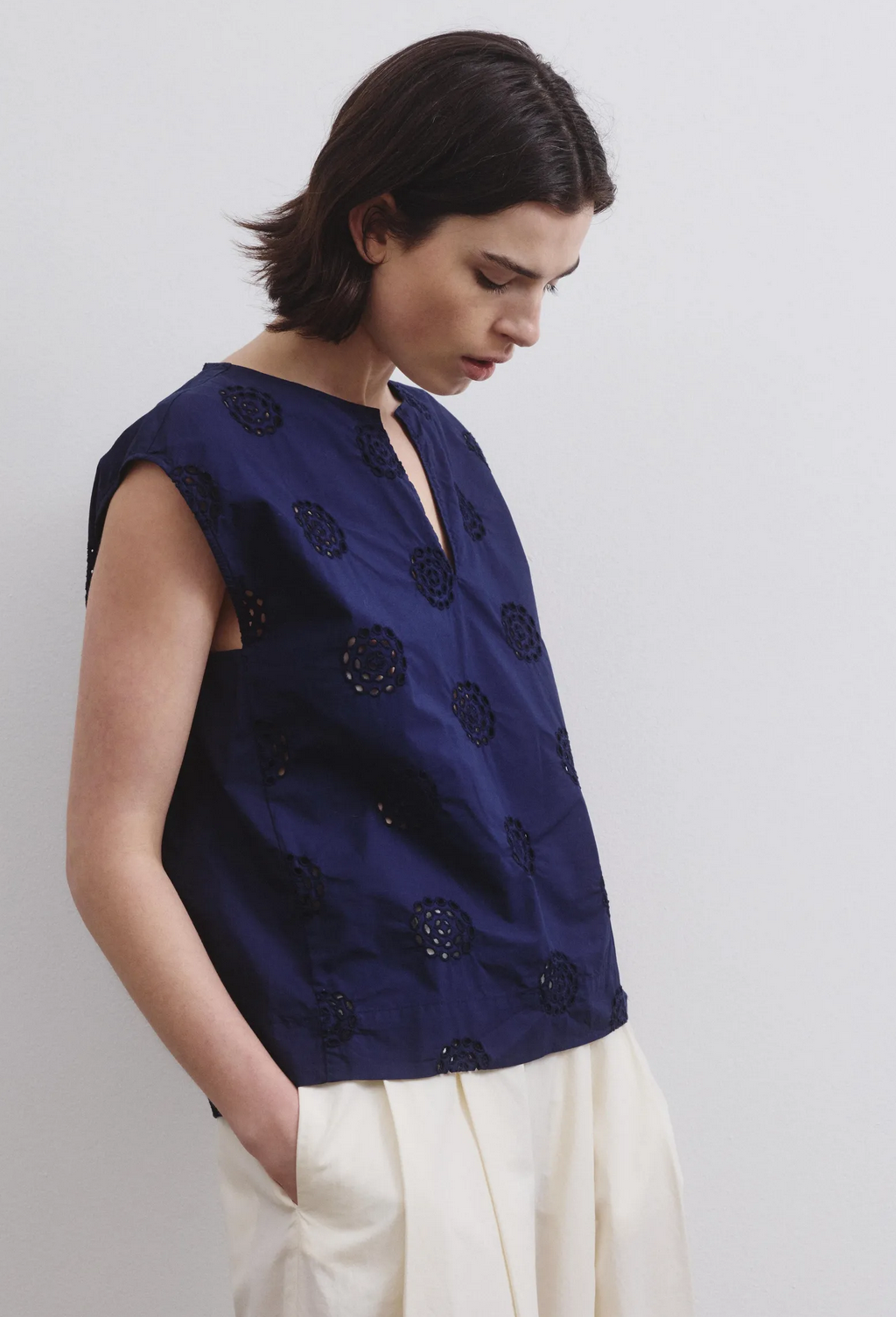 Night Blue Blouse