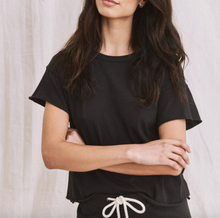 Load image into Gallery viewer, The Crop tee Black
