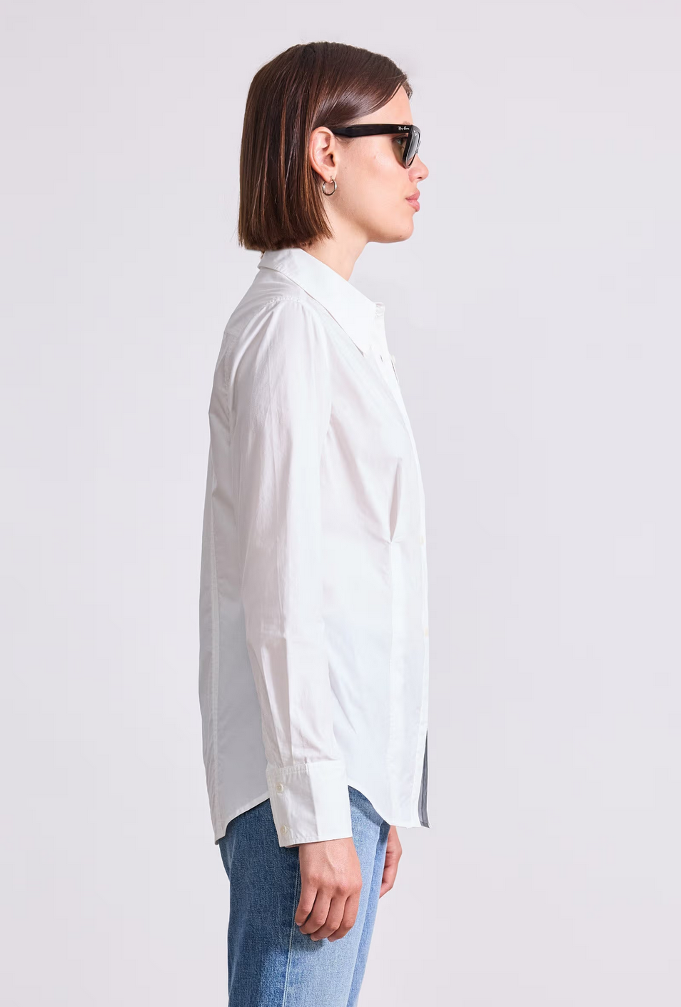 Amine Fitted Shirt - Cream