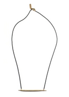 Petite Quill Lateral Necklace