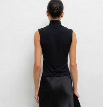 Load image into Gallery viewer, Lauren Sleeveless Turtleneck - Black
