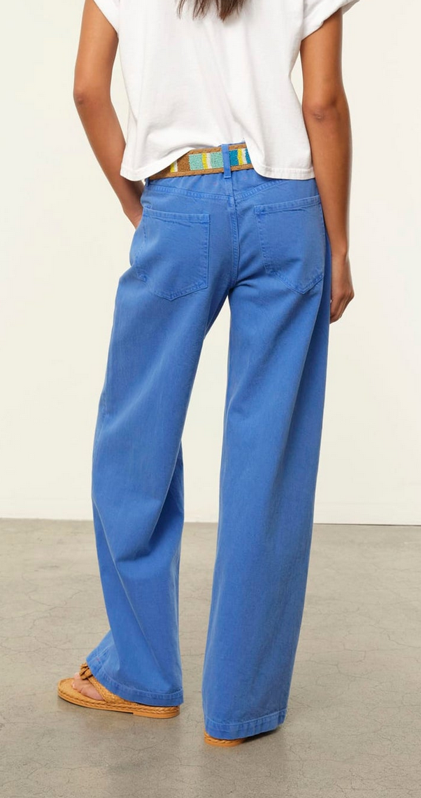 Washed Cobalt Nixon Denim Pant