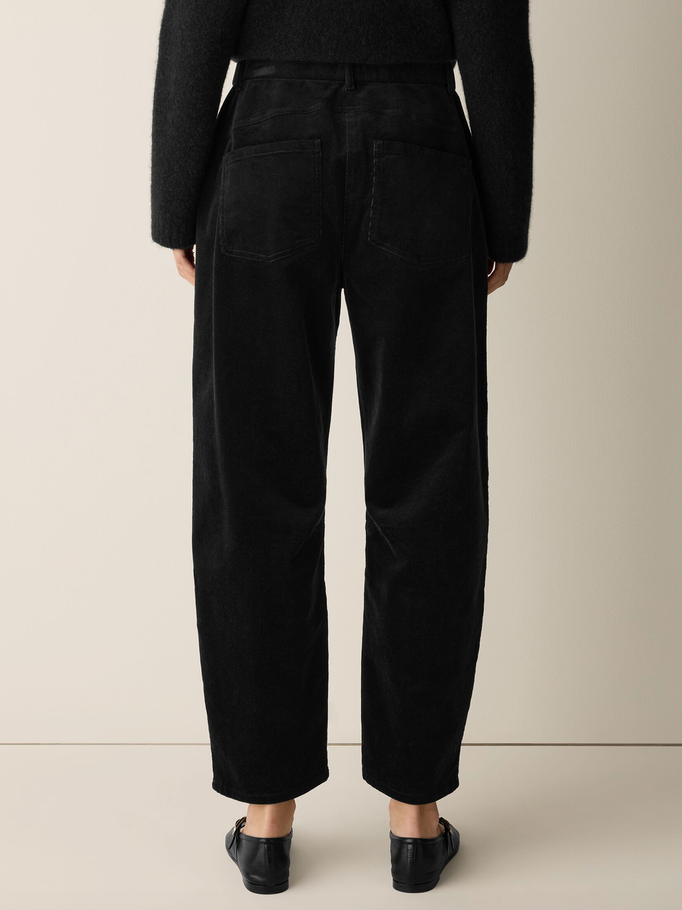 Ankle Arch Pant W/ Pockets Black