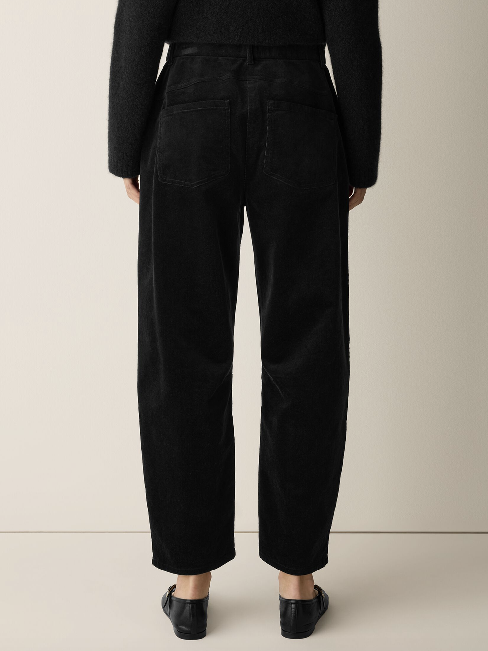 Ankle Arch Pant W/ Pockets Black