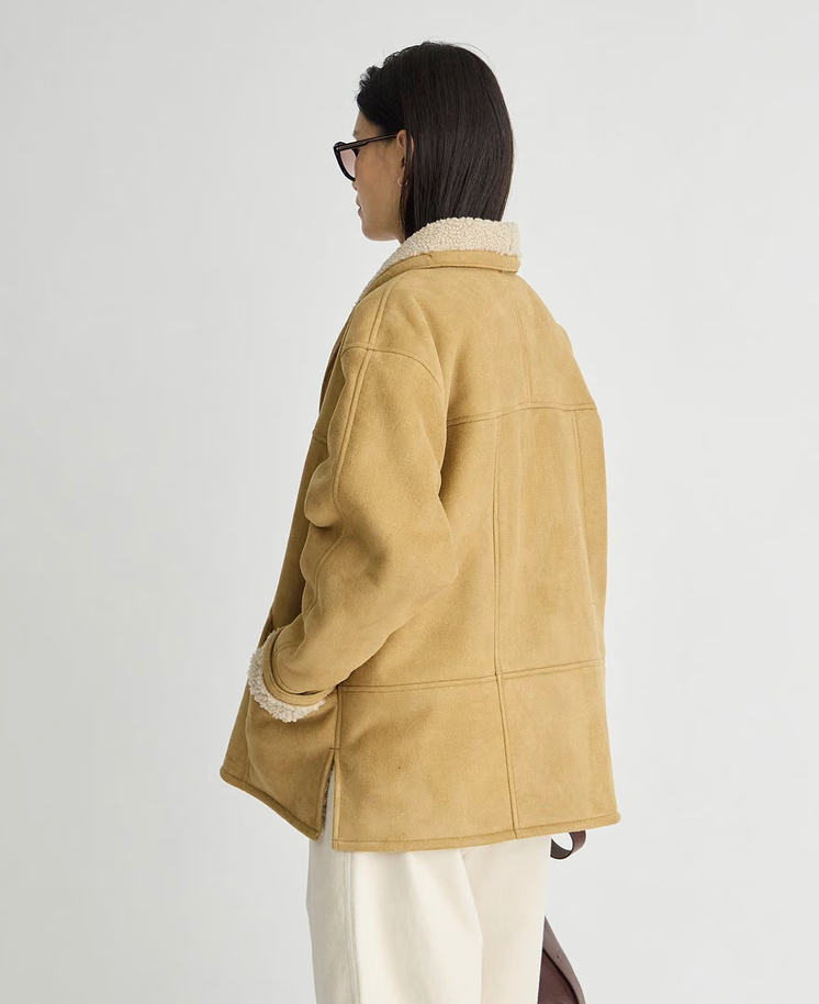 Aspen Reversibel Coat Tan