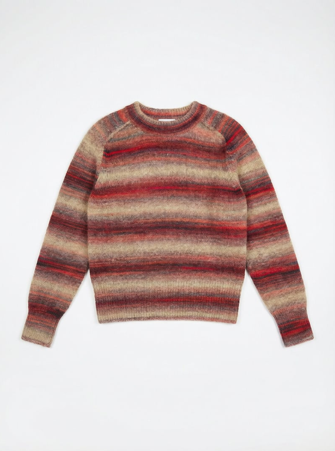 Malte Stripe Crew Neck Sweater