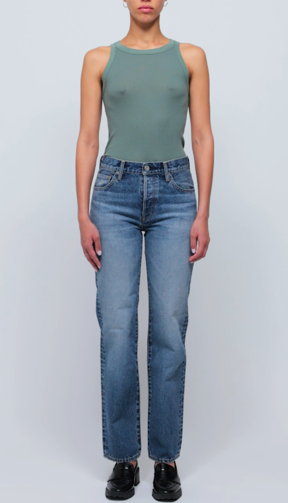 Straight Jeans Wythe Blue