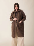 Bobby Coat Brown Marl