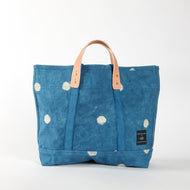 Small East West Tote - Lt Indigo Moon