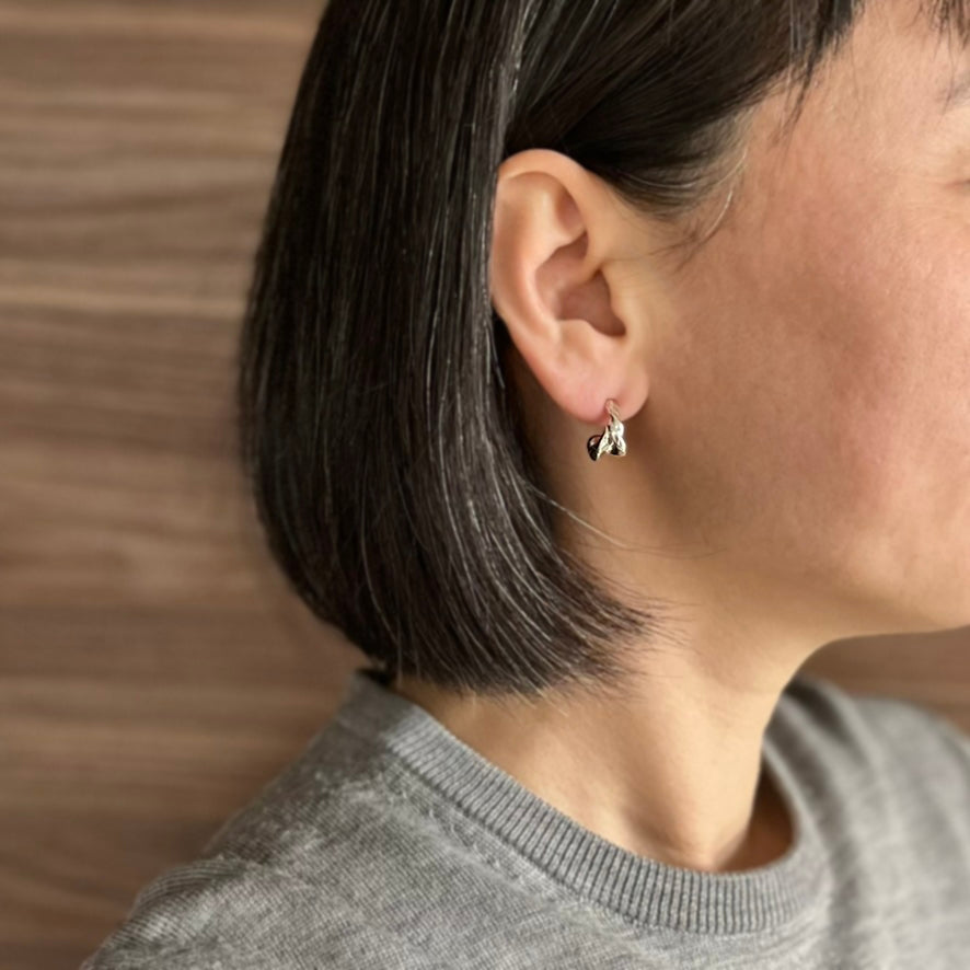 Succulent Earring - Silver