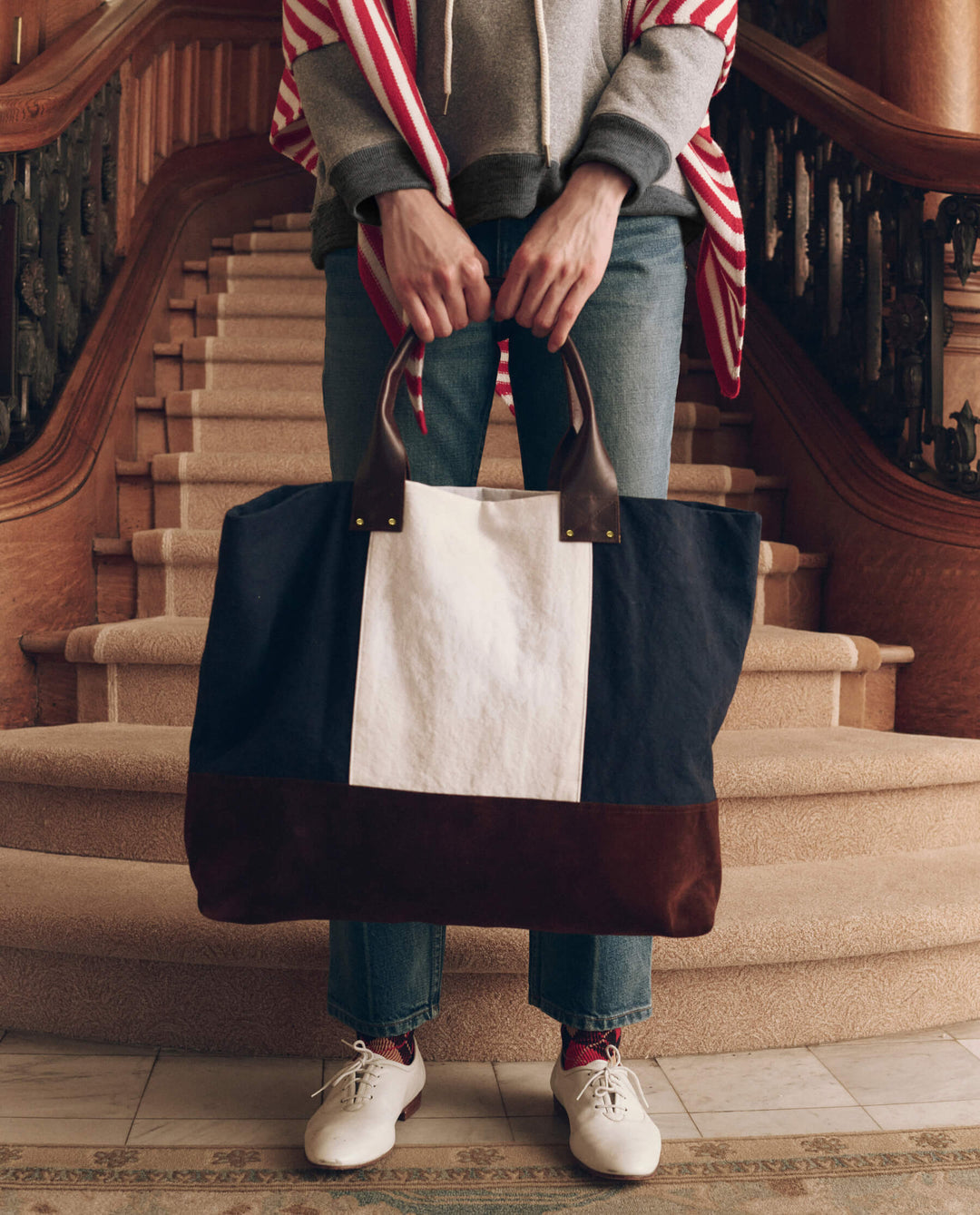 Stripe Tote