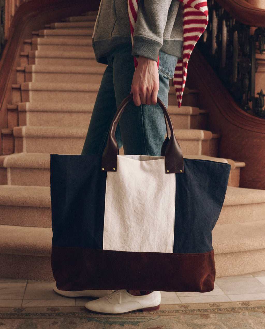 Stripe Tote