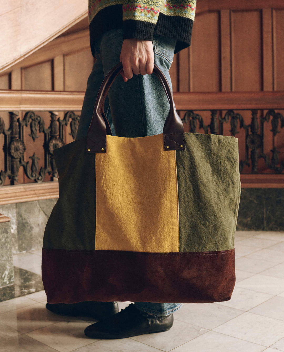 Stripe Tote