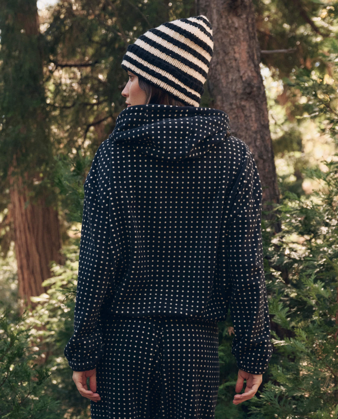 Campfire Hoodie Black Dot